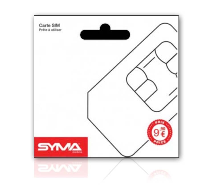 SYMA mobile Carte SIM Prépayée Sans Abonnement