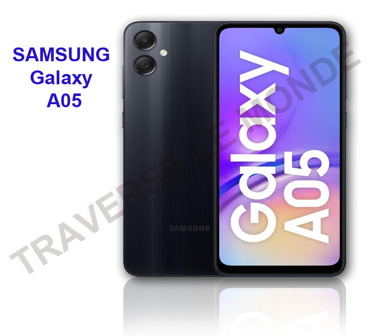 Galaxy A05 128 Go – Dual SIM – Débloqué – Neuf –