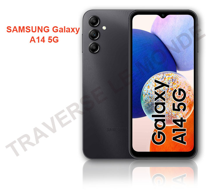 Galaxy A14 5g 64 Go – Dual SIM – Débloqué – Neuf –